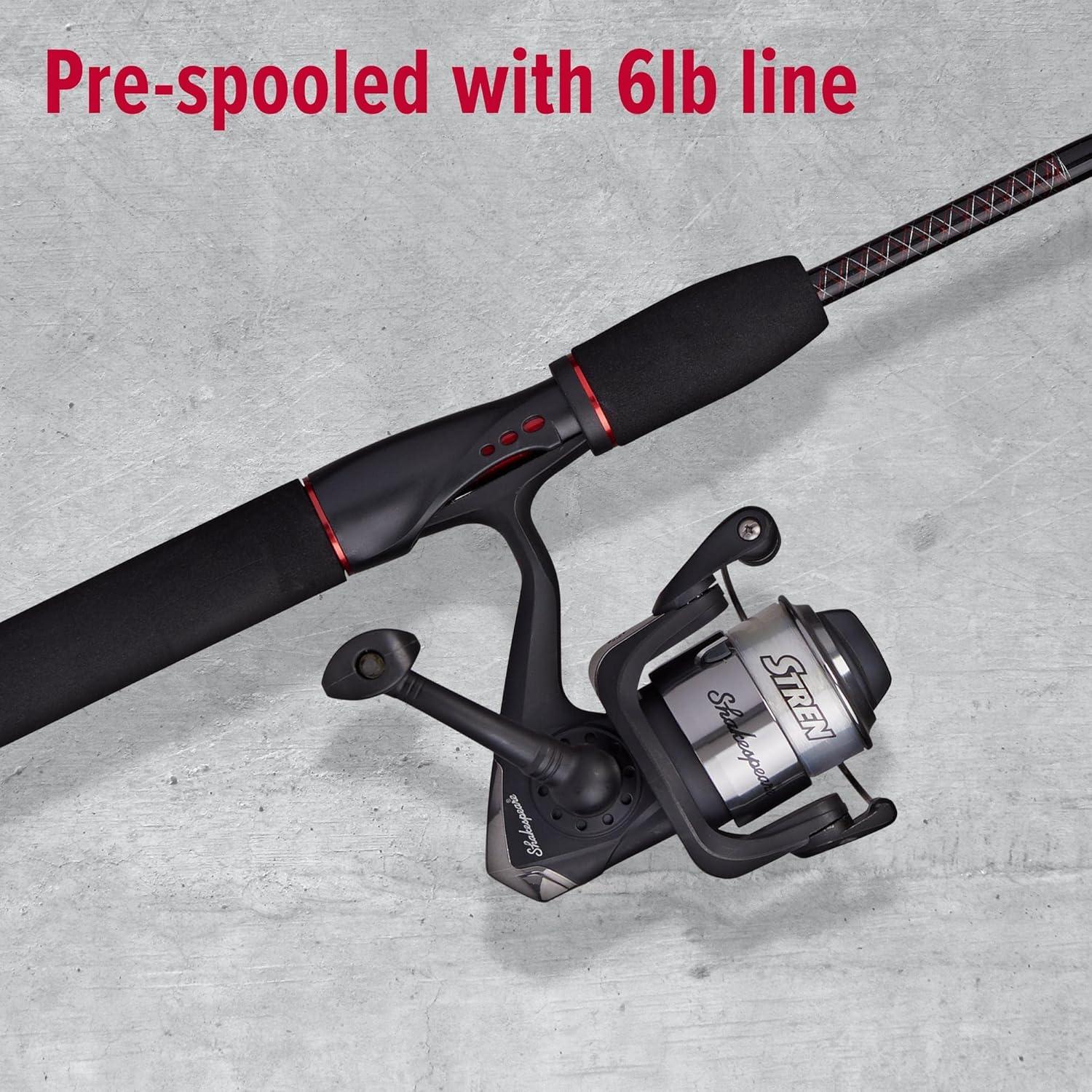 image:imageUgly Stik Catch Ugly Fish Spinning Reel and Fishing Rod Combo KitLake Pond 30 Size Reel 6 Medium 2pc