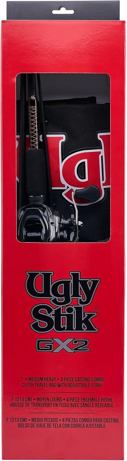 image:imageUgly Stik GX2 Low Profile Baitcast Reel and Fishing Rod ComboNew Model