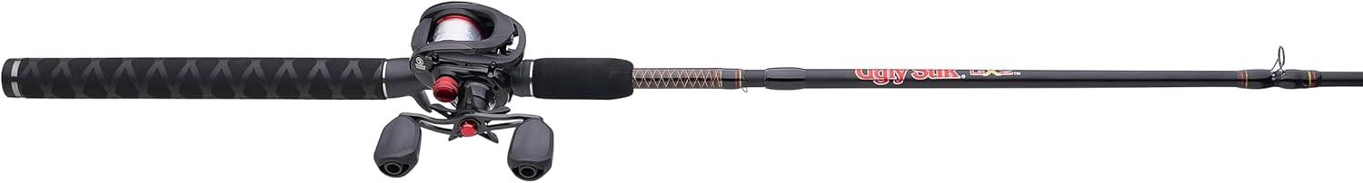 image:imageUgly Stik GX2 Low Profile Baitcast Reel and Fishing Rod ComboNew Model