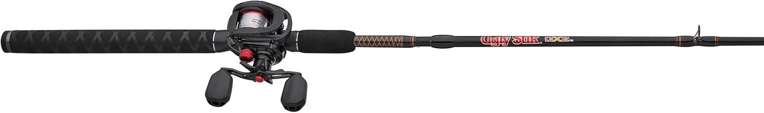 image:imageUgly Stik GX2 Low Profile Baitcast Reel and Fishing Rod ComboNew Model
