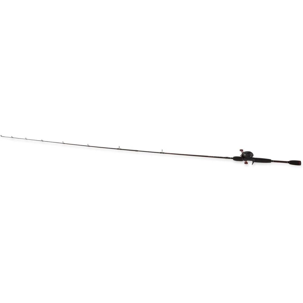 image:imageAbu Garcia Max X Low Profile Baitcast Reel and Fishing Rod ComboBlack Max Old Model