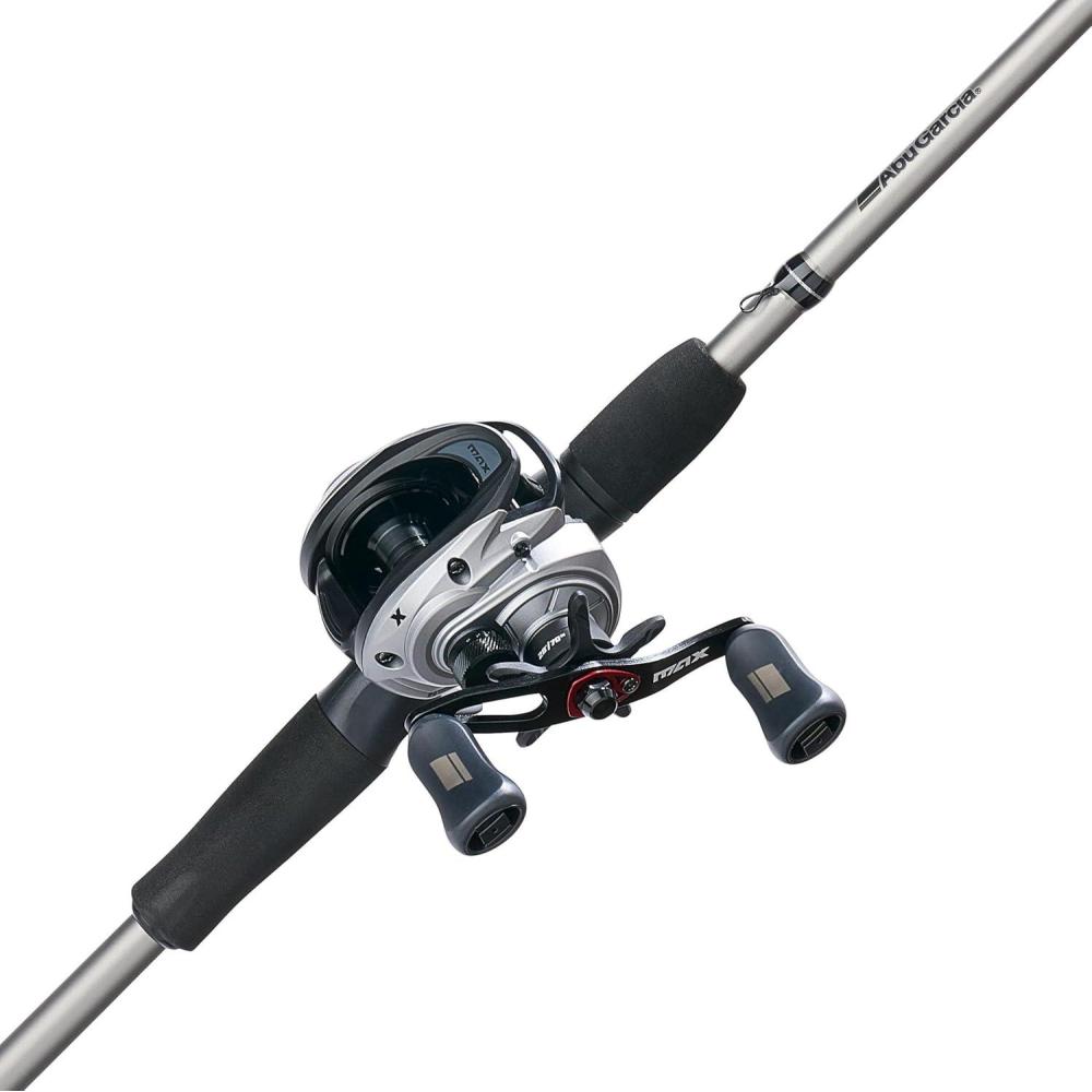 image:imageAbu Garcia Max X Low Profile Baitcast Reel and Fishing Rod ComboMax X New Model Right
