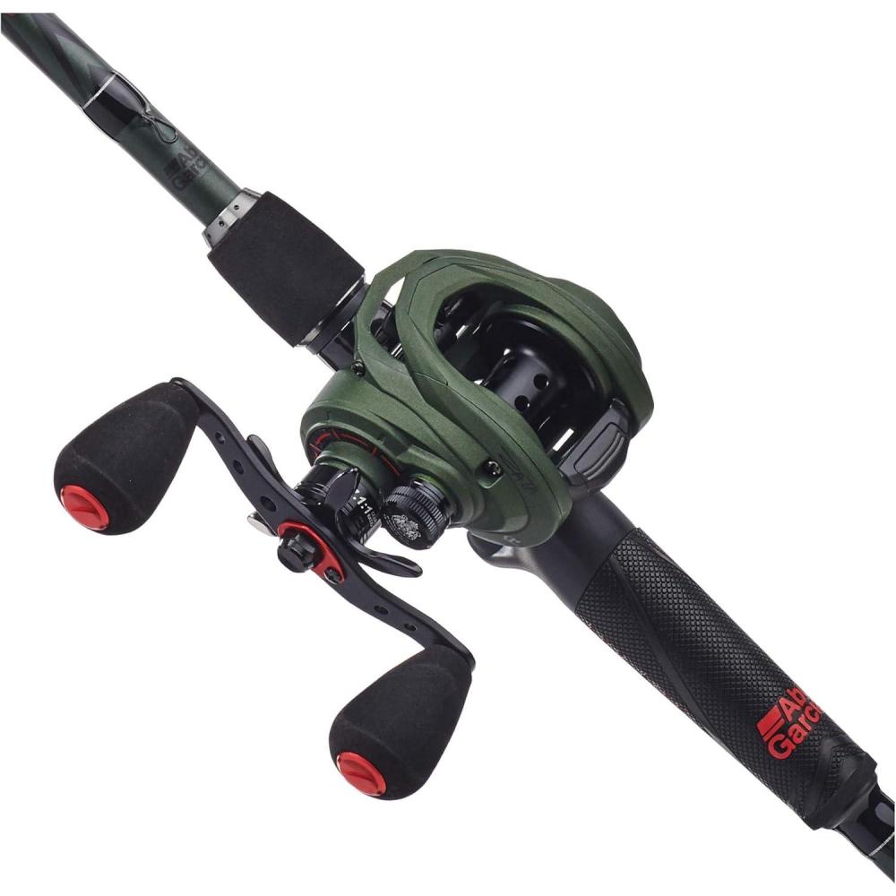 image:imageAbu Garcia Zata Low Profile Baitcast Reel and Fishing Rod ComboOld Model