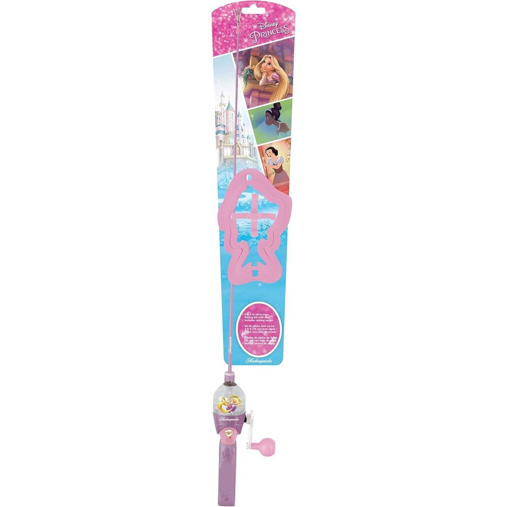 image:imageShakespeare Youth Fishing Rod and Spincast Reel Lighted KitDisney Princess