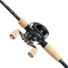 Pflueger President XT Spinning Reel and Fishing Rod Combo(Left-handed)