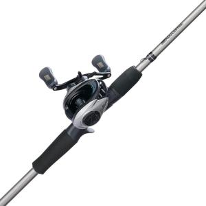 Abu Garcia Max X Low Profile Baitcast Reel and Fishing Rod Combo(Max X (New Model) – Left)