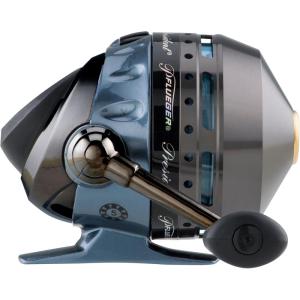 Pflueger President Spincast Reel, Size 10 Fishing Reel, Right/Left Handle Position, Aluminum Spool, Dial Drag System., Blue