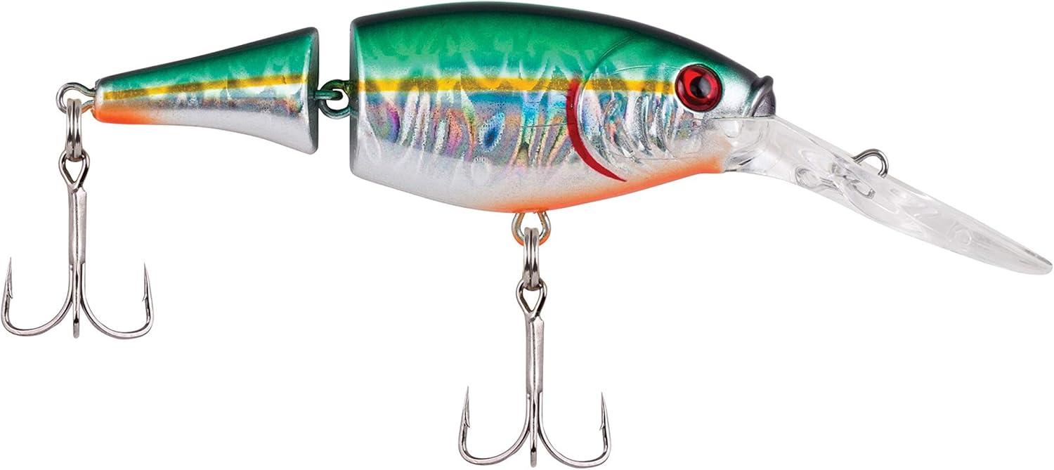 image:imageBerkley Flicker Shad Jointed Fishing Hard BaitSlick Green Alewife