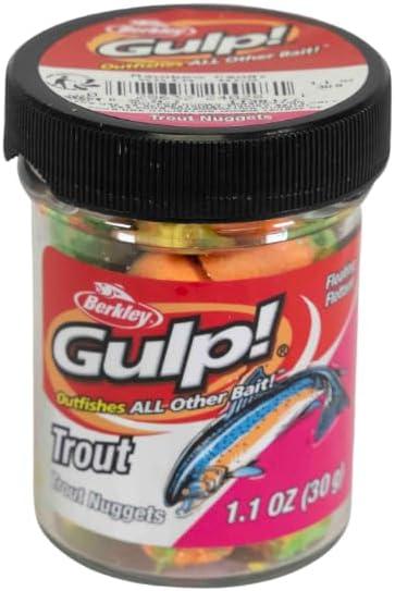 image:imageBerkley Gulp Trout Nuggets Rainbow Candy 1Ounce