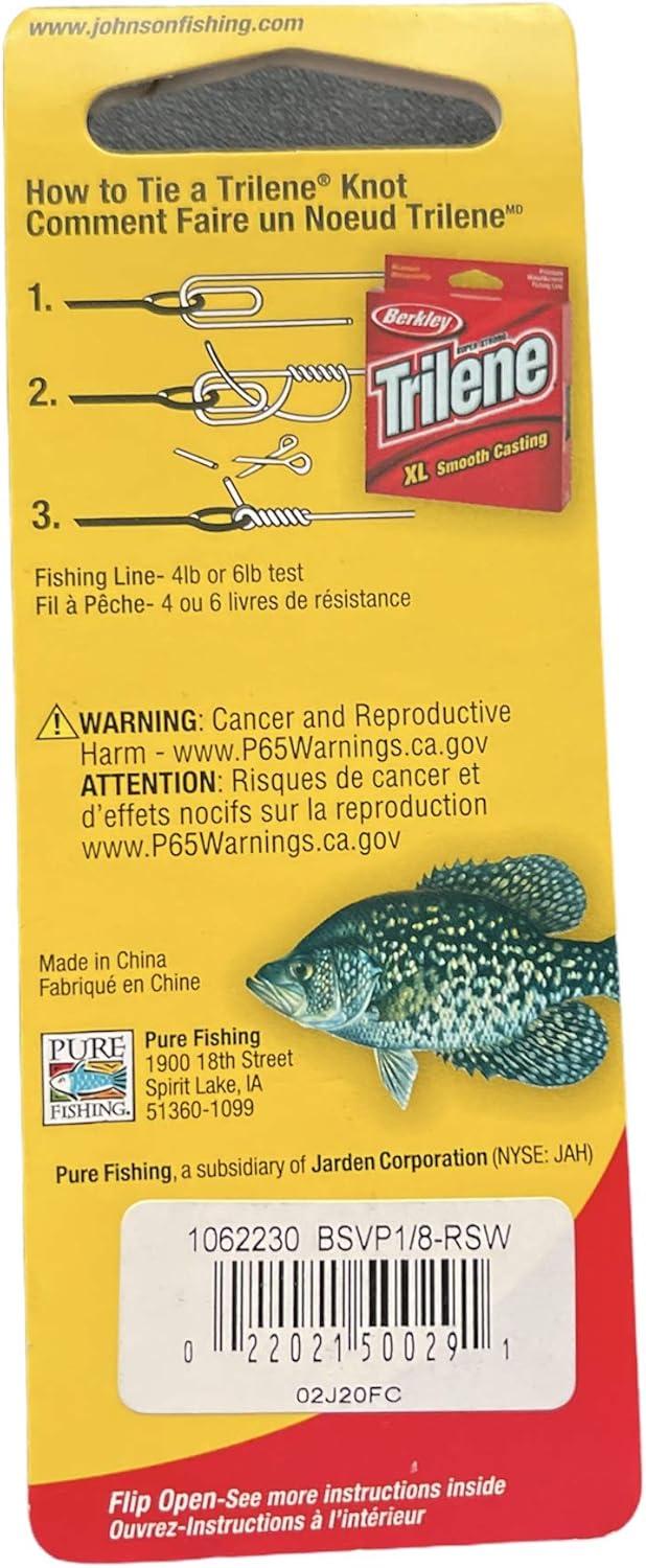 image:imageBerkley Johnson Beetle Spin Nickel Blade Fishing Hard Bait Red SparkleWhite 1 12in 18 oz