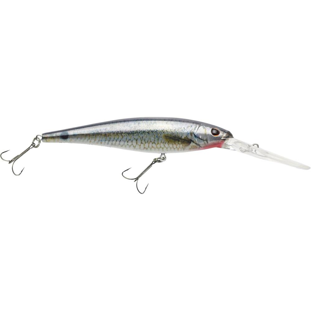 image:imageBerkley Flicker Minnow Fishing Lure HD Smelt 13 oz 3 12in 9cm Crankbaits Realistic Minnow Profile Sharp Dive Curve Gets to Fish Quickly Equipped with Fusion19 Hook