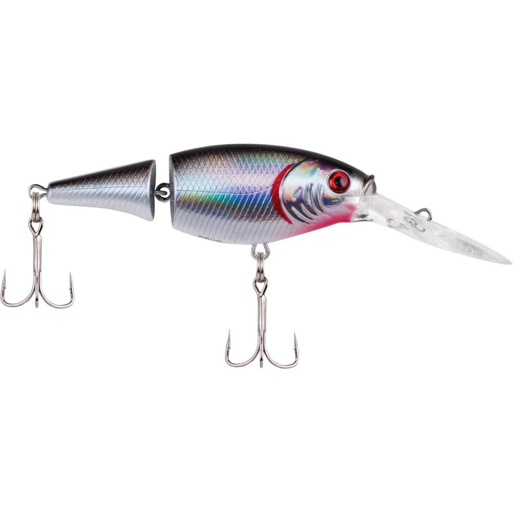 image:imageBerkley Flicker Shad Jointed Fishing Hard BaitBlack Silver