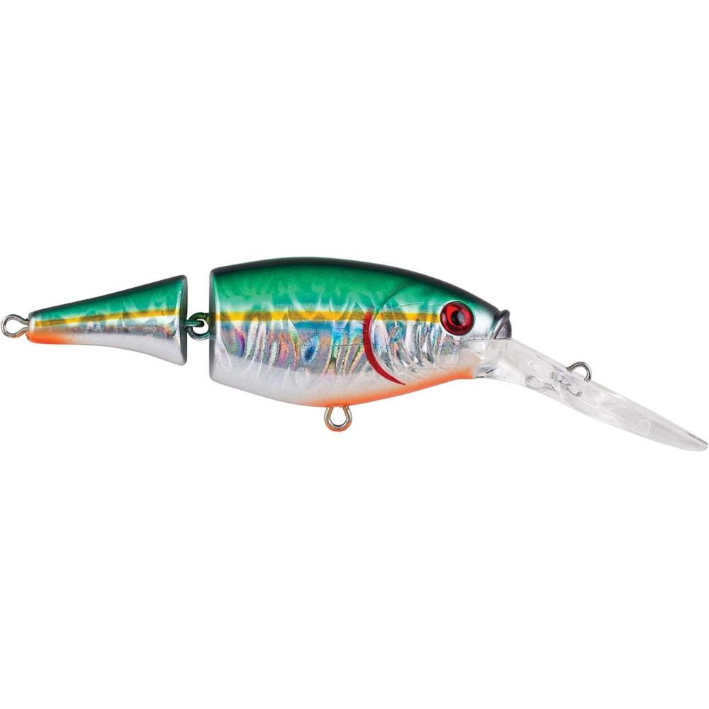 image:imageBerkley Flicker Shad Jointed Fishing Hard BaitSlick Green Alewife
