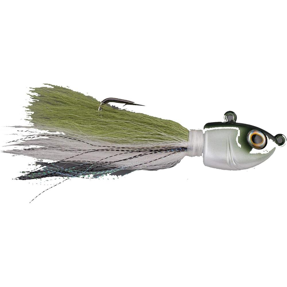 image:imageBerkley Fusion19 Bucktail Fishing Bait JigsOlive