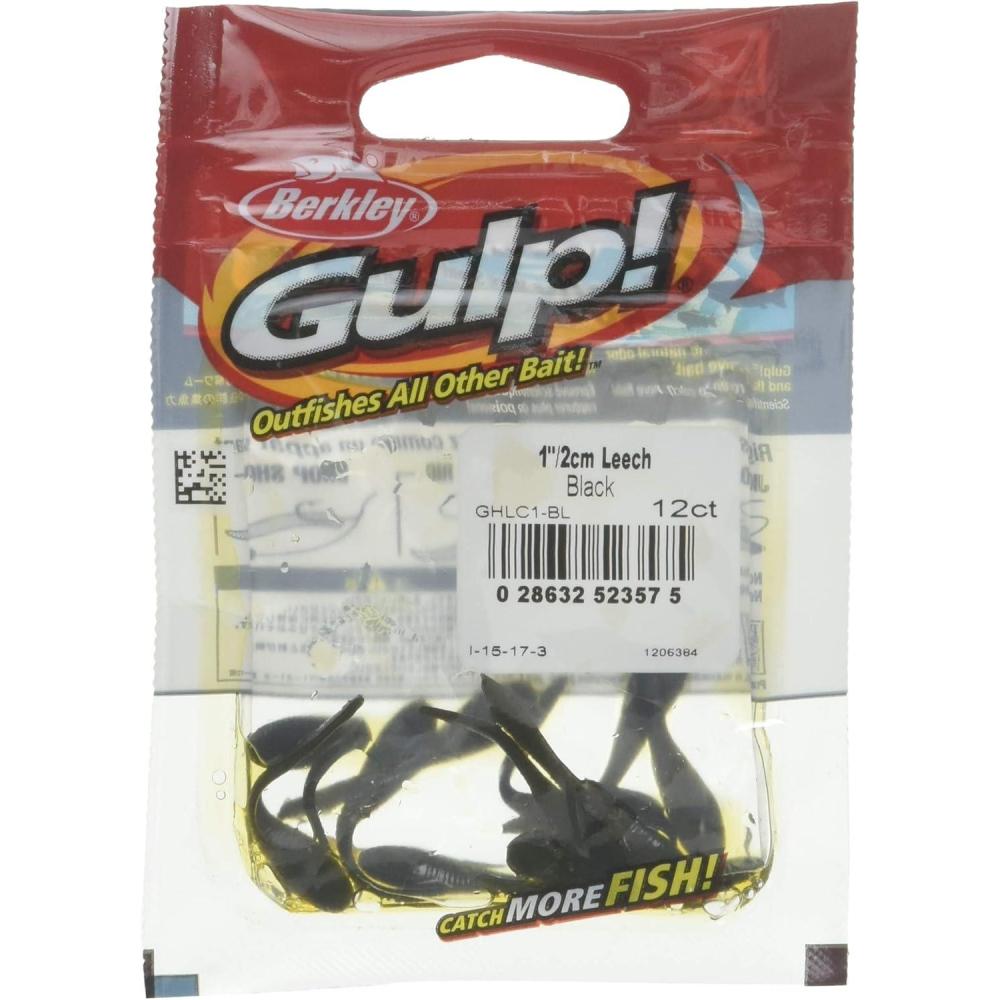 image:imageBerkley Gulp Leech 1 Black
