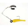 Johnson Beetle Spin Nickel Blade , Yellow/Black Stripe, 1-1/2-Inch
