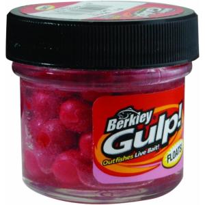 Berkley Gulp! Floating Salmon Eggs Fluorescent Red, 0.56-Ounce