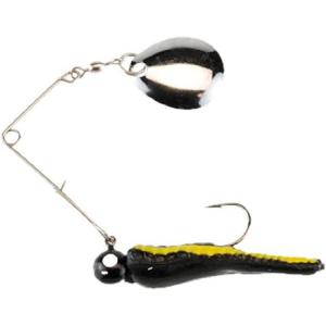 Berkley Johnson Beetle Spin Nickel Blade Inch(Multi Black/Yellow Stripe)