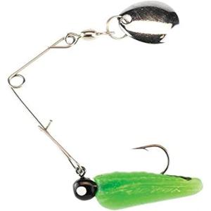 Johnson Beetle Spin Nickel Blade , Catalpa/Black Stripe, 1-Inch