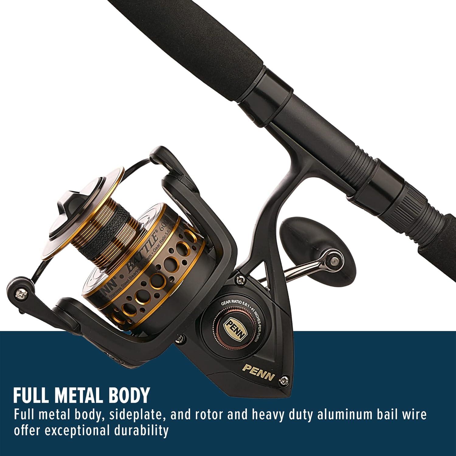 image:imagePenn Battle Spinning Reel and Fishing Rod ComboBattle Combo