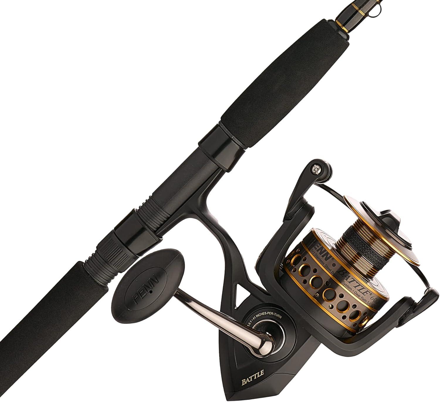 image:imagePenn Battle Spinning Reel and Fishing Rod ComboBattle Combo