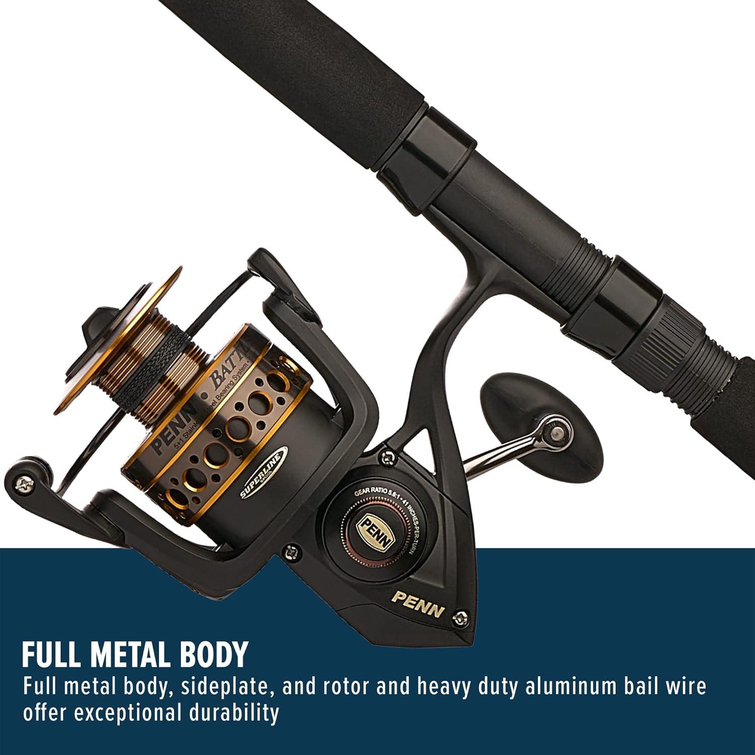image:imagePenn Battle Spinning Reel and Fishing Rod ComboBattle Combo