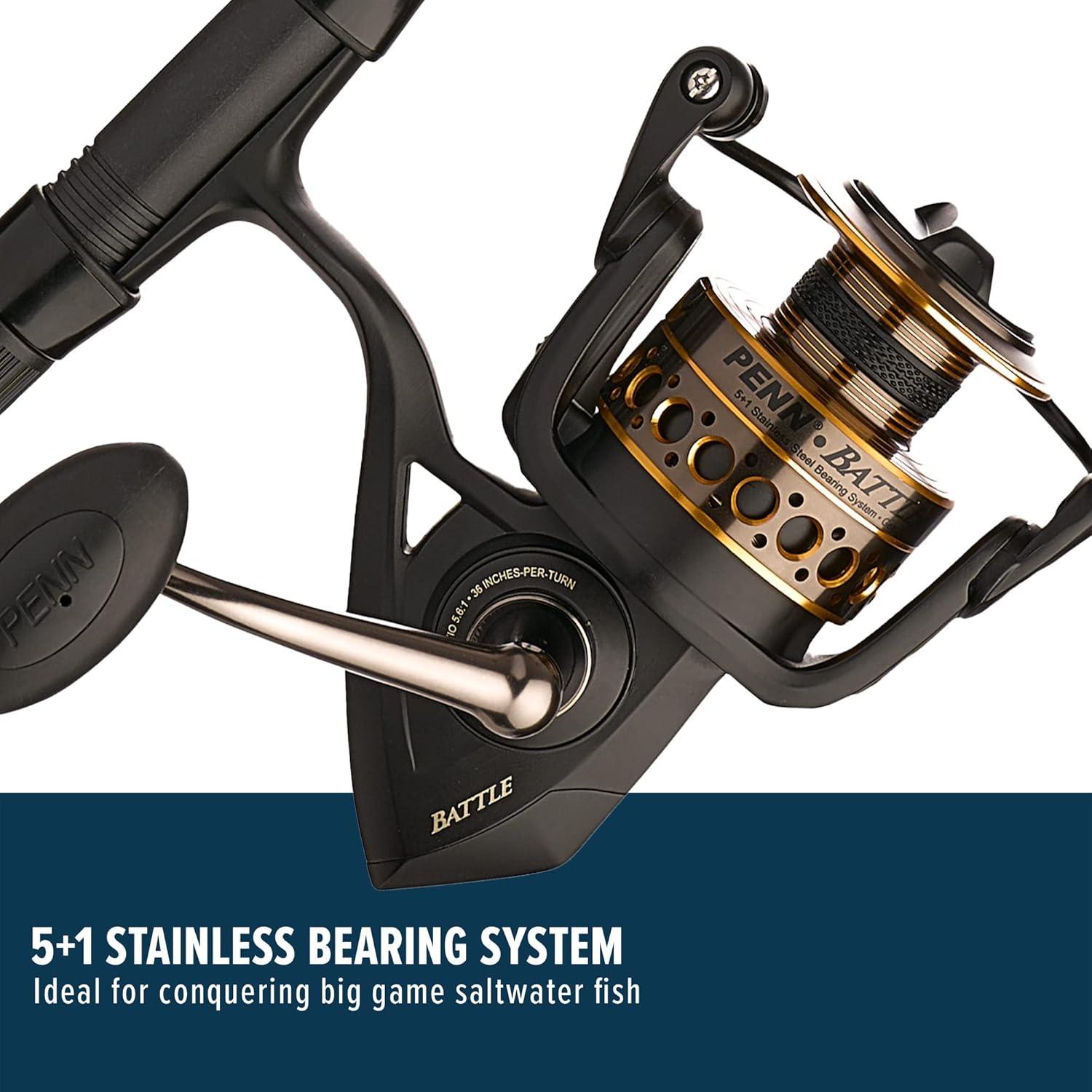 image:imagePenn Battle Spinning Reel and Fishing Rod ComboBattle Combo