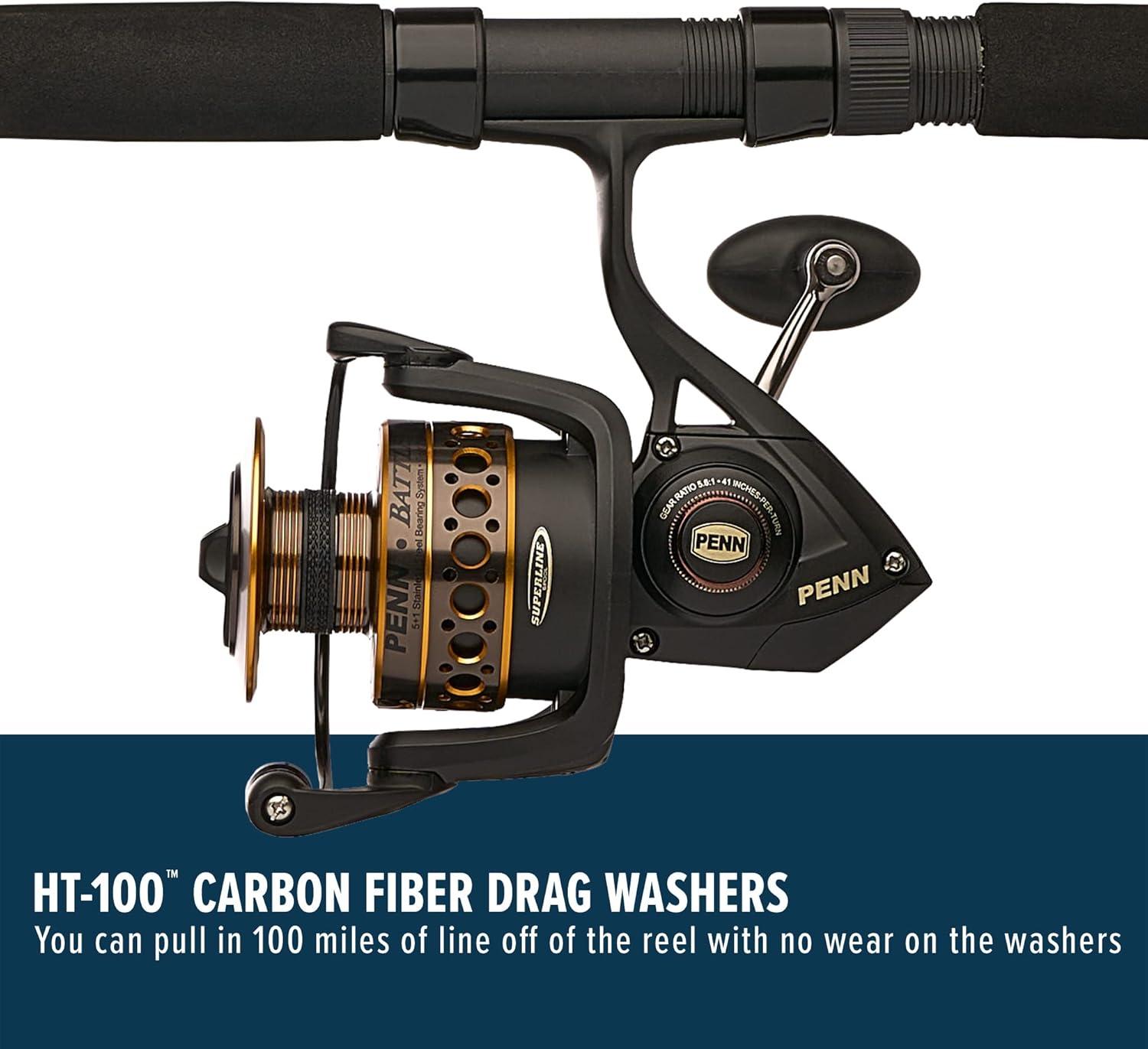image:imagePenn Battle Spinning Reel and Fishing Rod ComboBattle Combo Kit