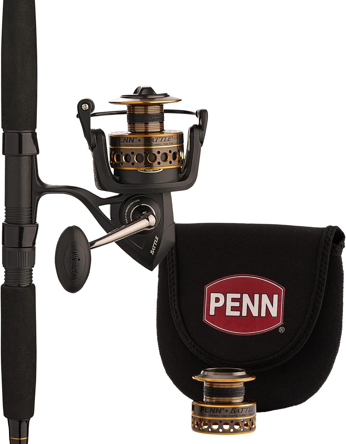 image:imagePenn Battle Spinning Reel and Fishing Rod ComboBattle Combo Kit