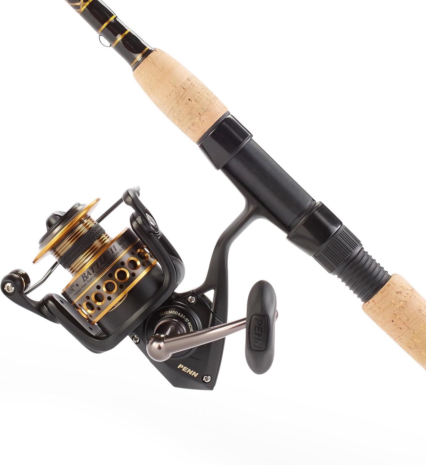 image:imagePenn Battle Spinning Reel and Fishing Rod ComboBattle II Combo