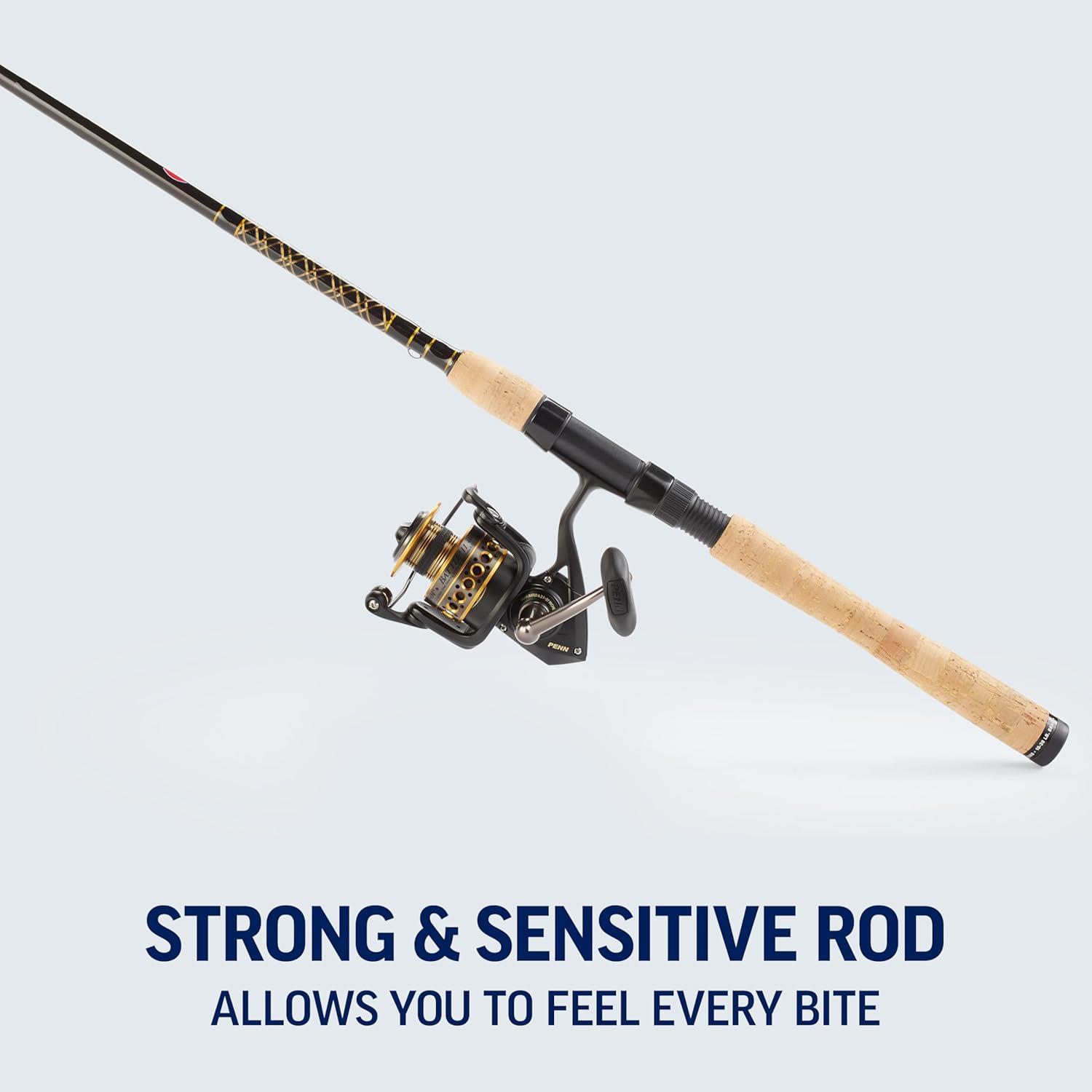image:imagePenn Battle Spinning Reel and Fishing Rod ComboBattle II Combo