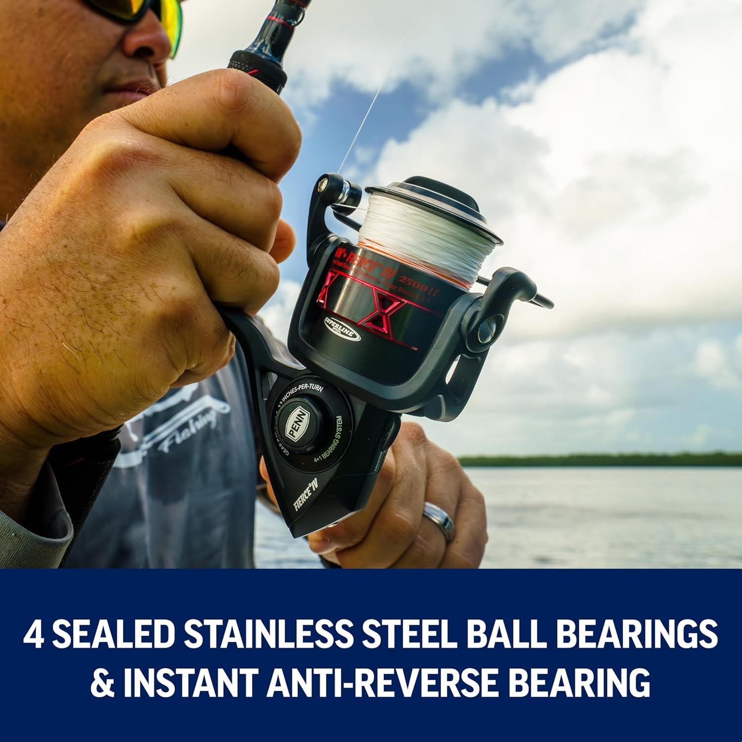 image:imagePenn Fierce IV Spinning Reel and Fishing Rod ComboFierce IV Le