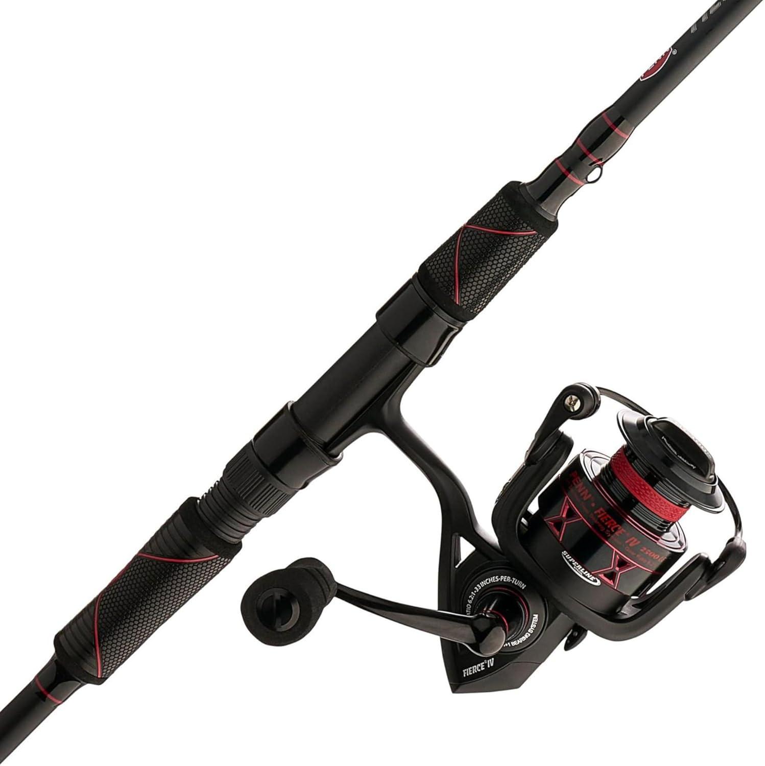 image:imagePenn Fierce IV Spinning Reel and Fishing Rod ComboFierce IV Le