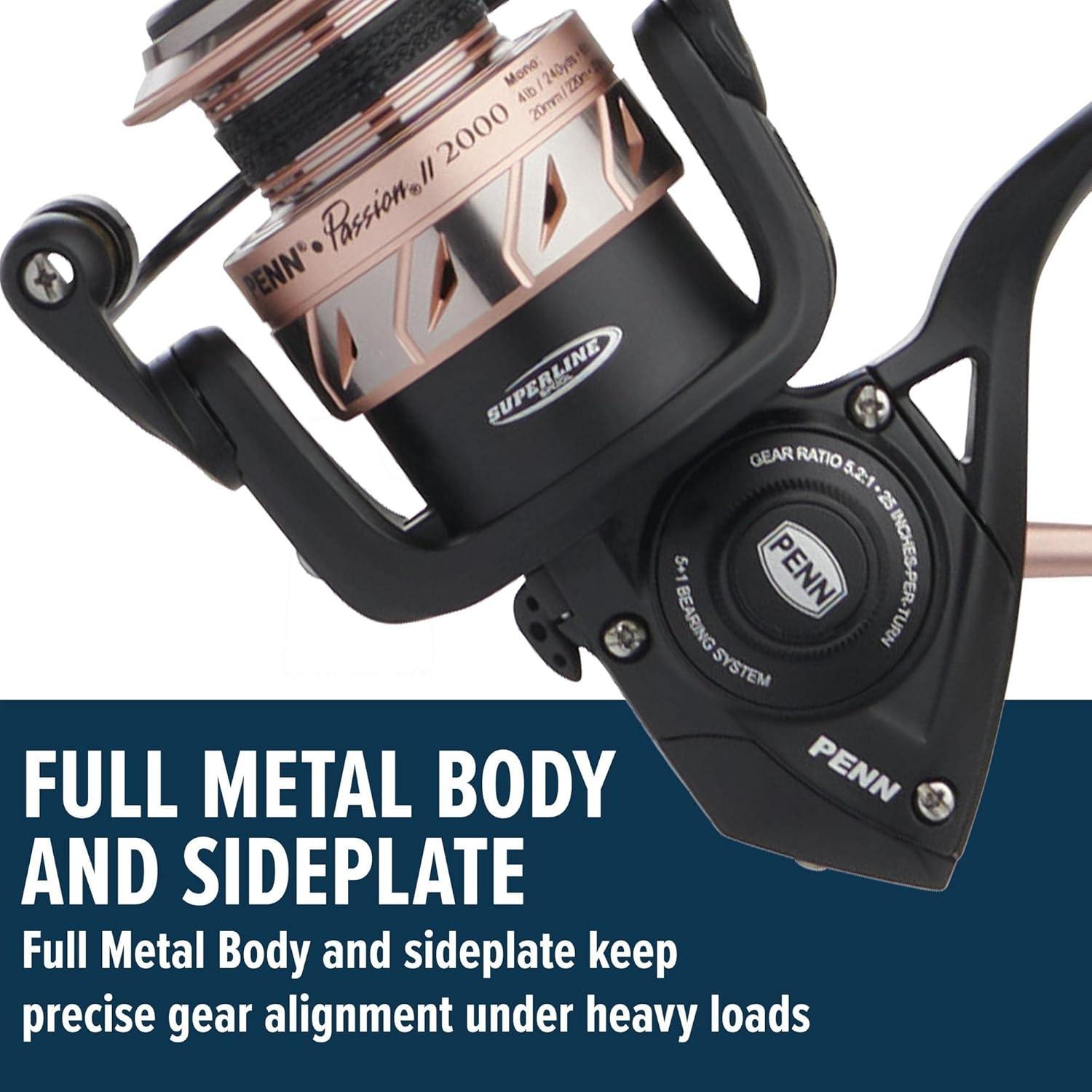 image:imagePenn Passion II Spinning Reel and Fishing Rod ComboPassion II