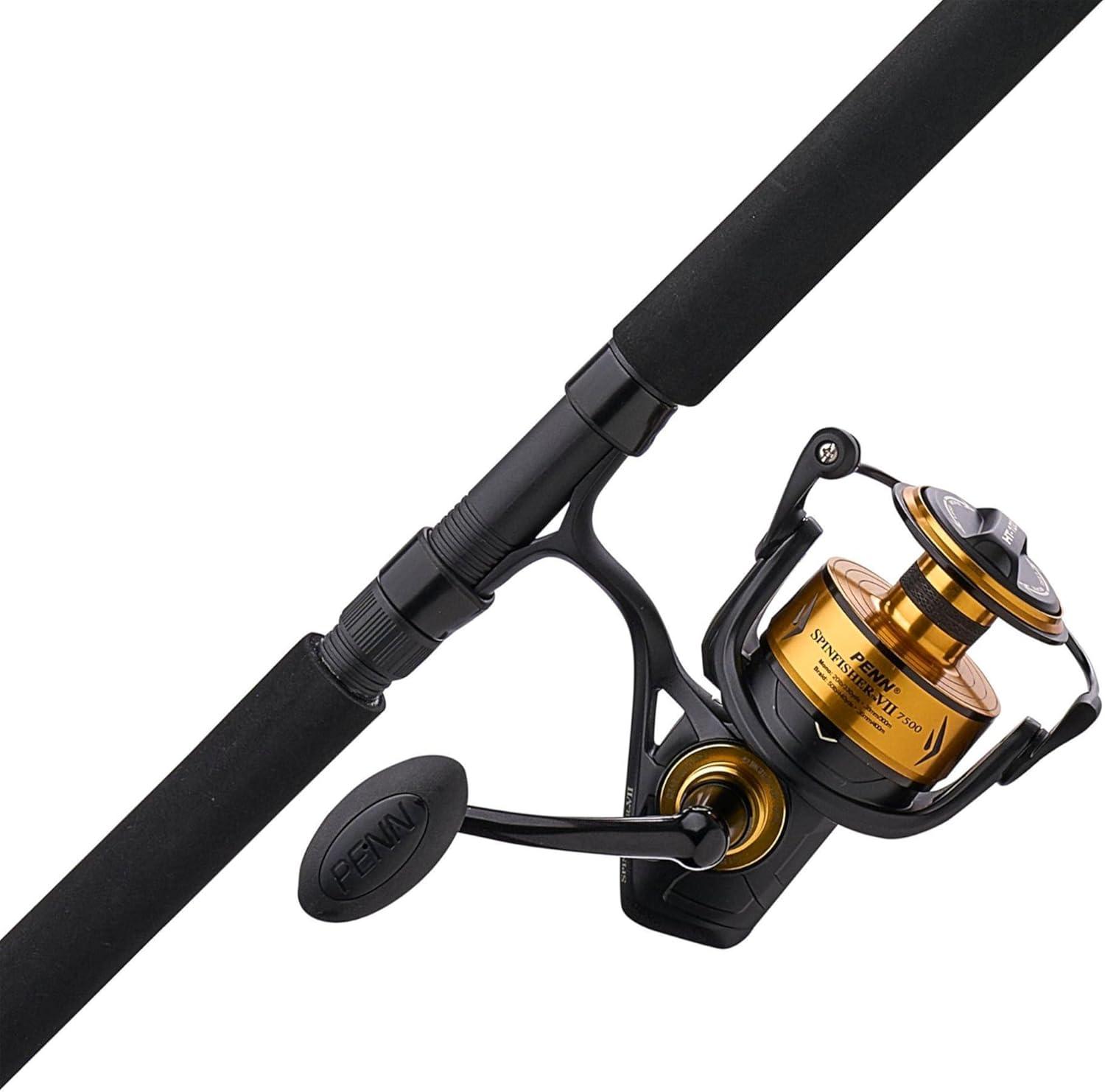 image:imagePenn Spinfisher VII Spinning Reel and Fishing Rod ComboSsvii New Model