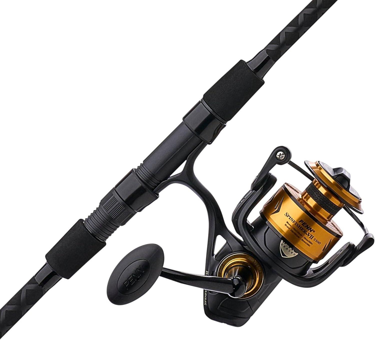 image:imagePenn Spinfisher VII Spinning Reel and Fishing Rod ComboSsvii New Model