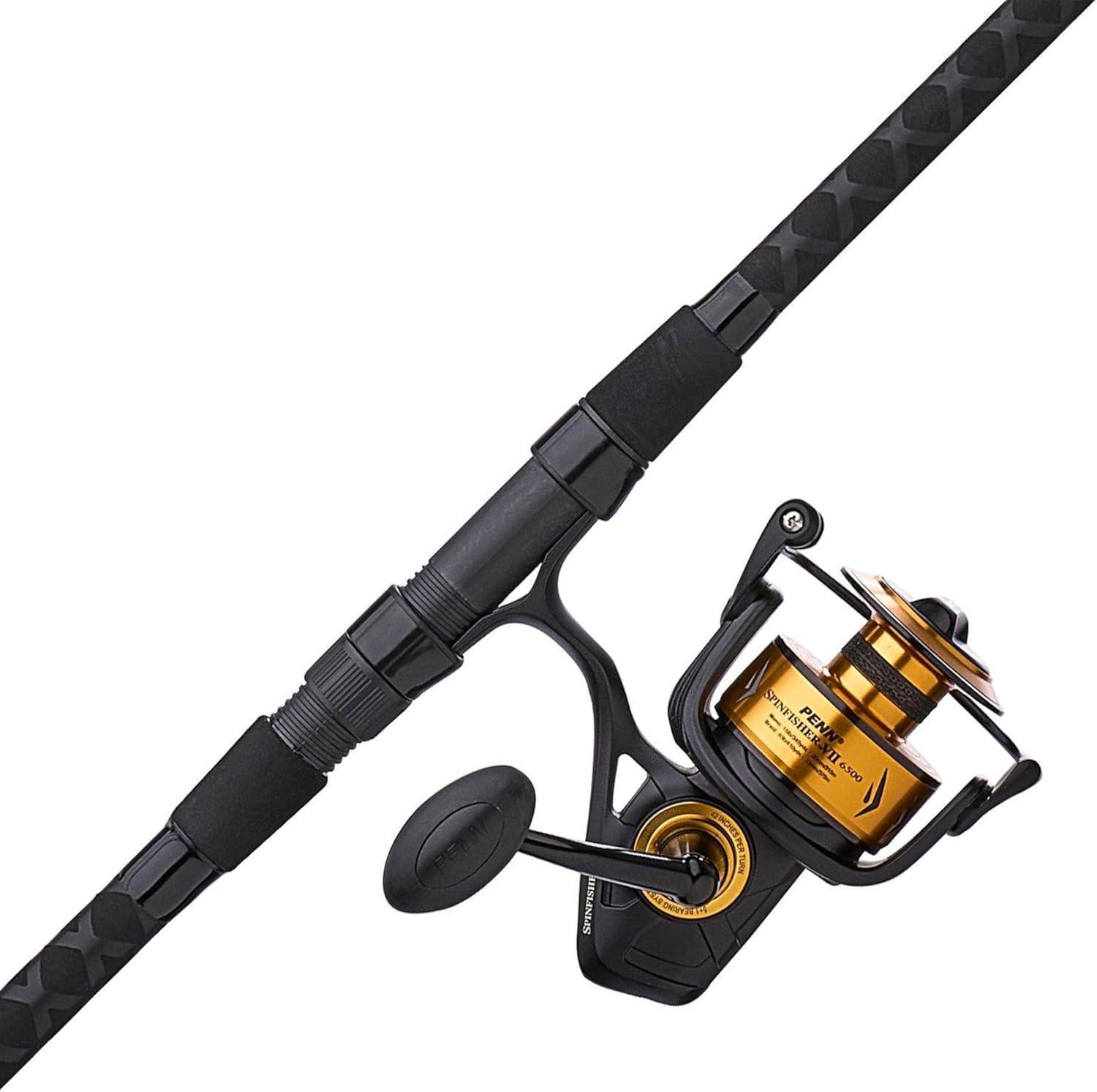 image:imagePenn Spinfisher VII Spinning Reel and Fishing Rod ComboSsvii New Model