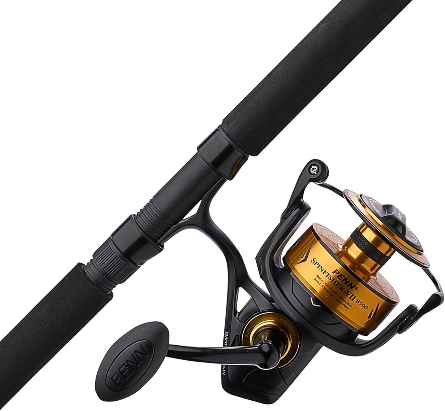 image:imagePenn Spinfisher VII Spinning Reel and Fishing Rod ComboSsvii New Model