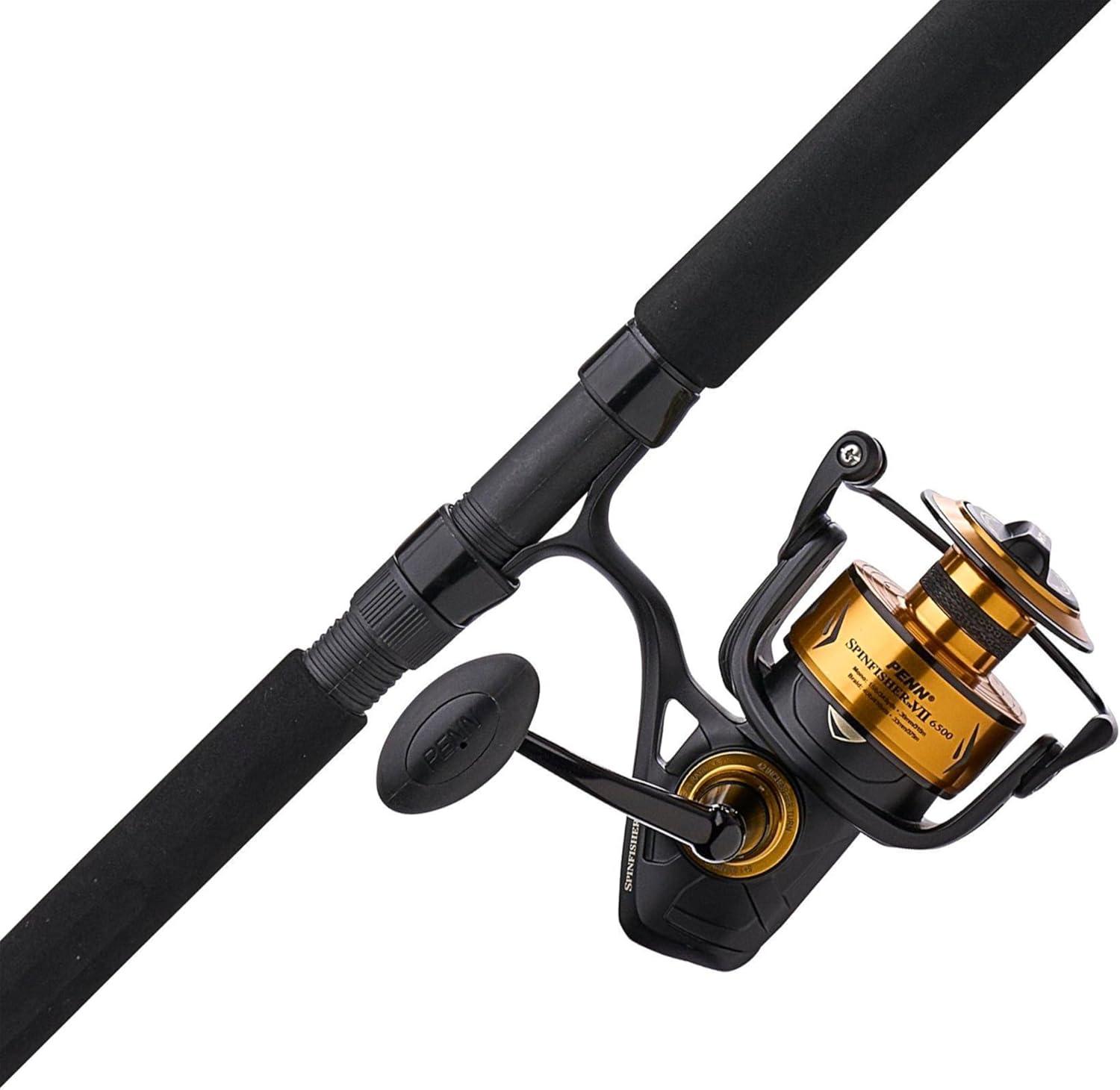 image:imagePenn Spinfisher VII Spinning Reel and Fishing Rod ComboSsvii New Model