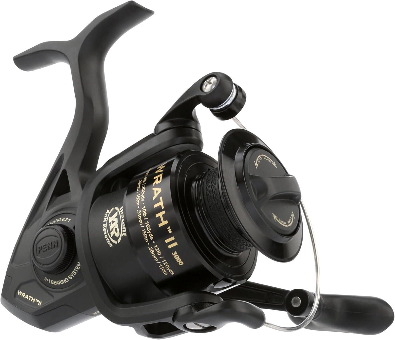 image:imagePenn Wrath II Spinning Fishing ReelWrath II New Model