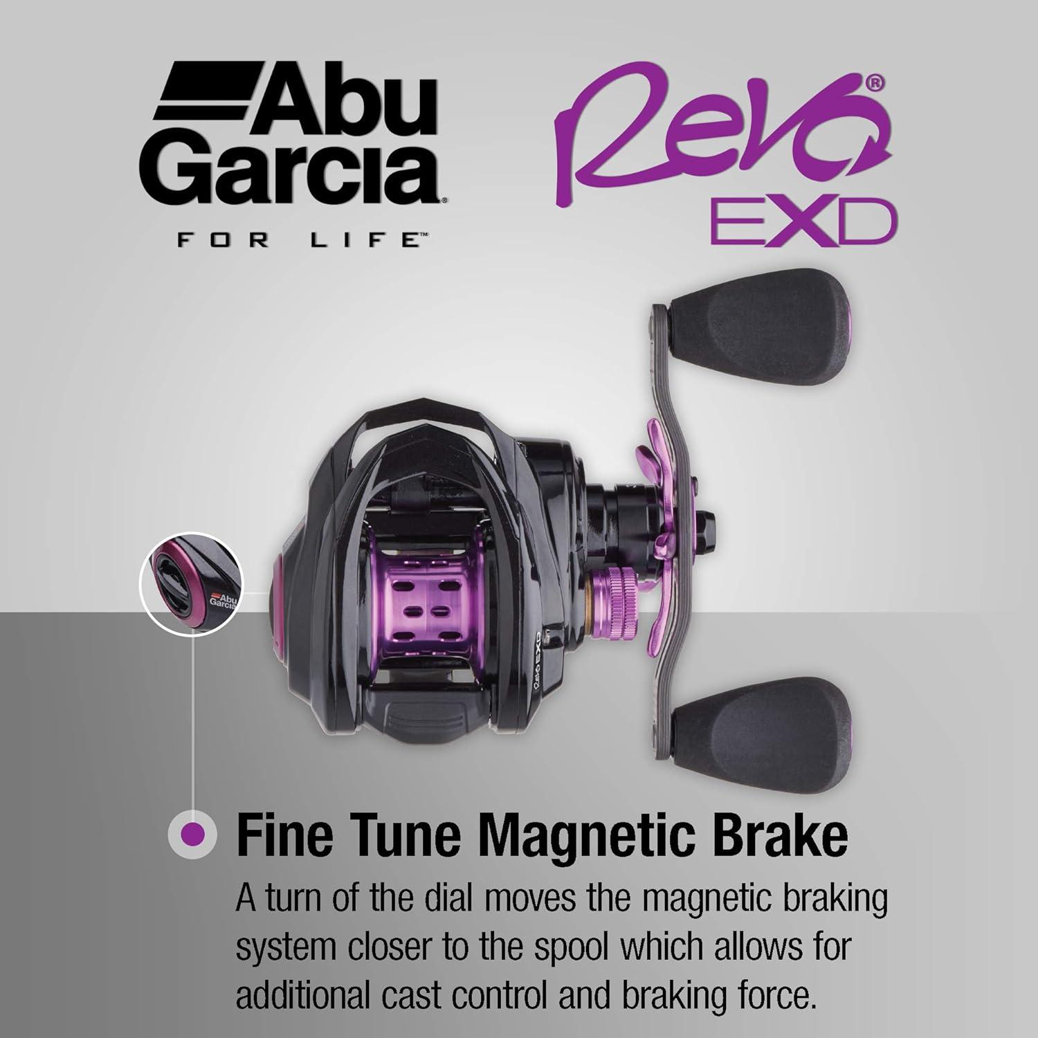 image:imageAbu Garcia Revo EXD Low Profile Baitcast Fishing ReelREVO EXDSHS