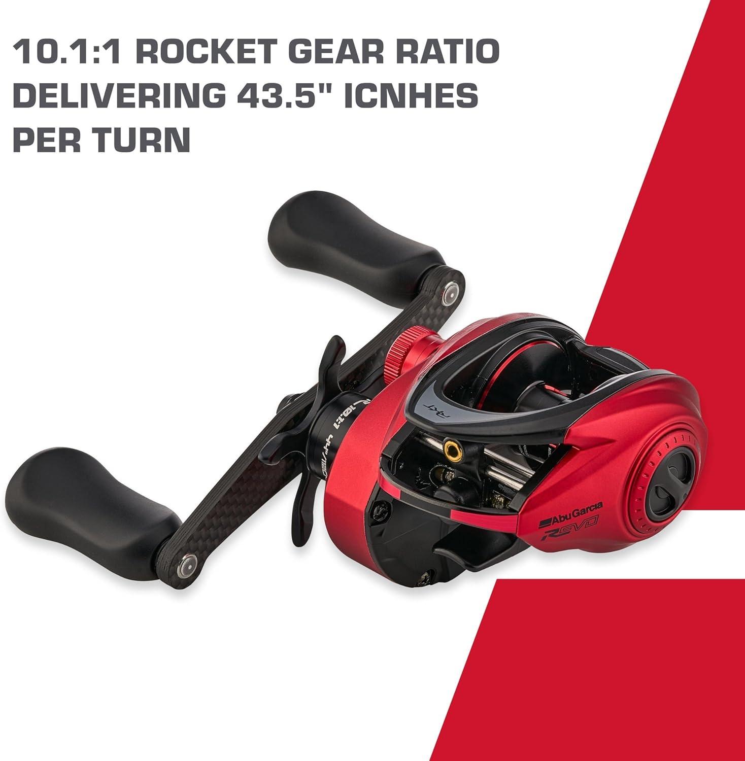 image:imageAbu Garcia Revo Rocket Low Profile Baitcast Fishing ReelNew Model