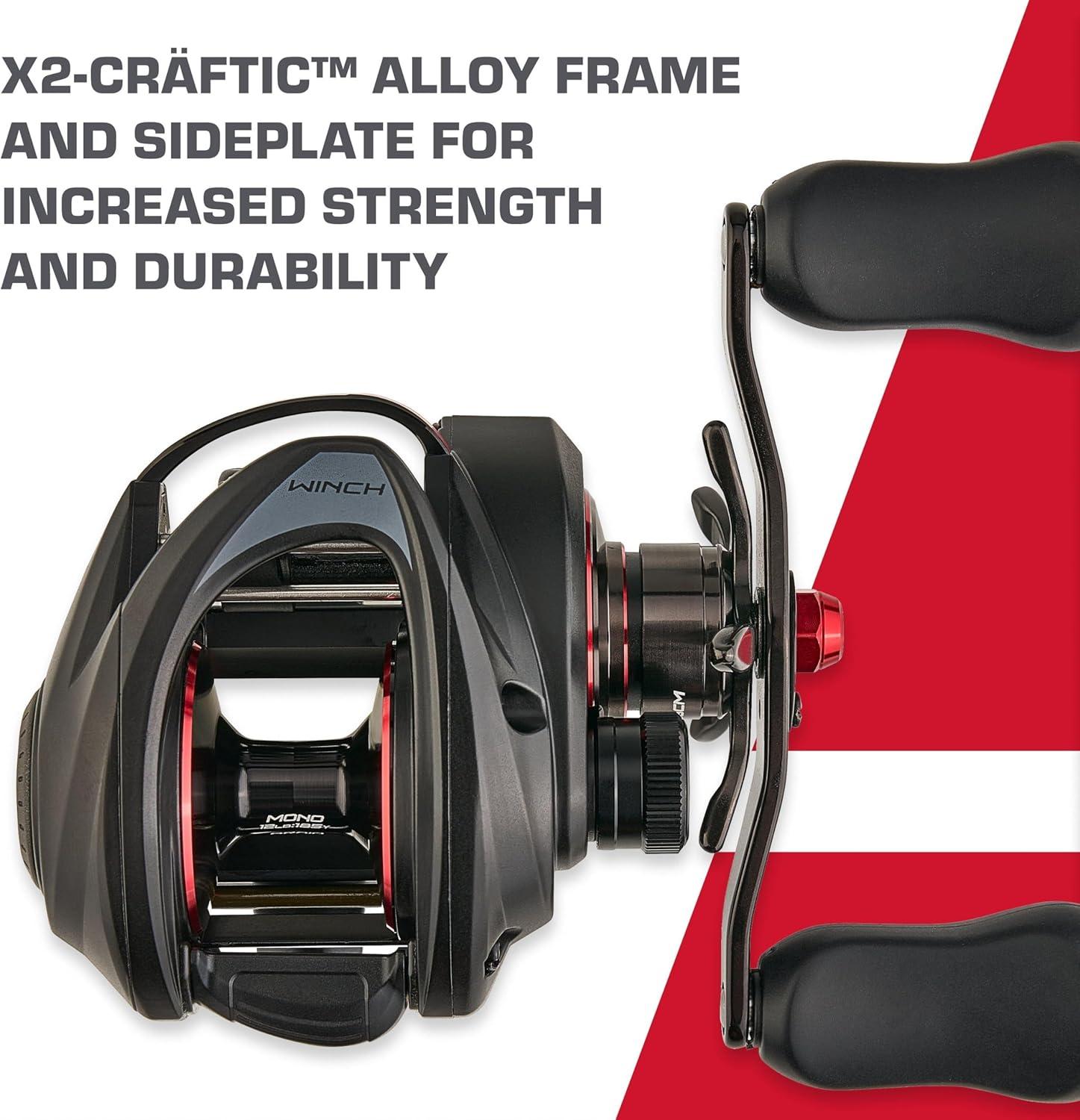 image:imageAbu Garcia Revo Winch Low Profile Baitcast Fishing ReelNew Model