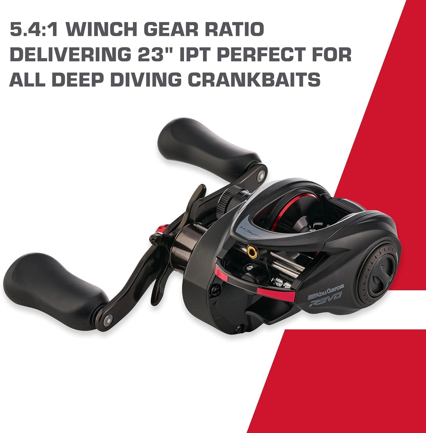image:imageAbu Garcia Revo Winch Low Profile Baitcast Fishing ReelNew Model