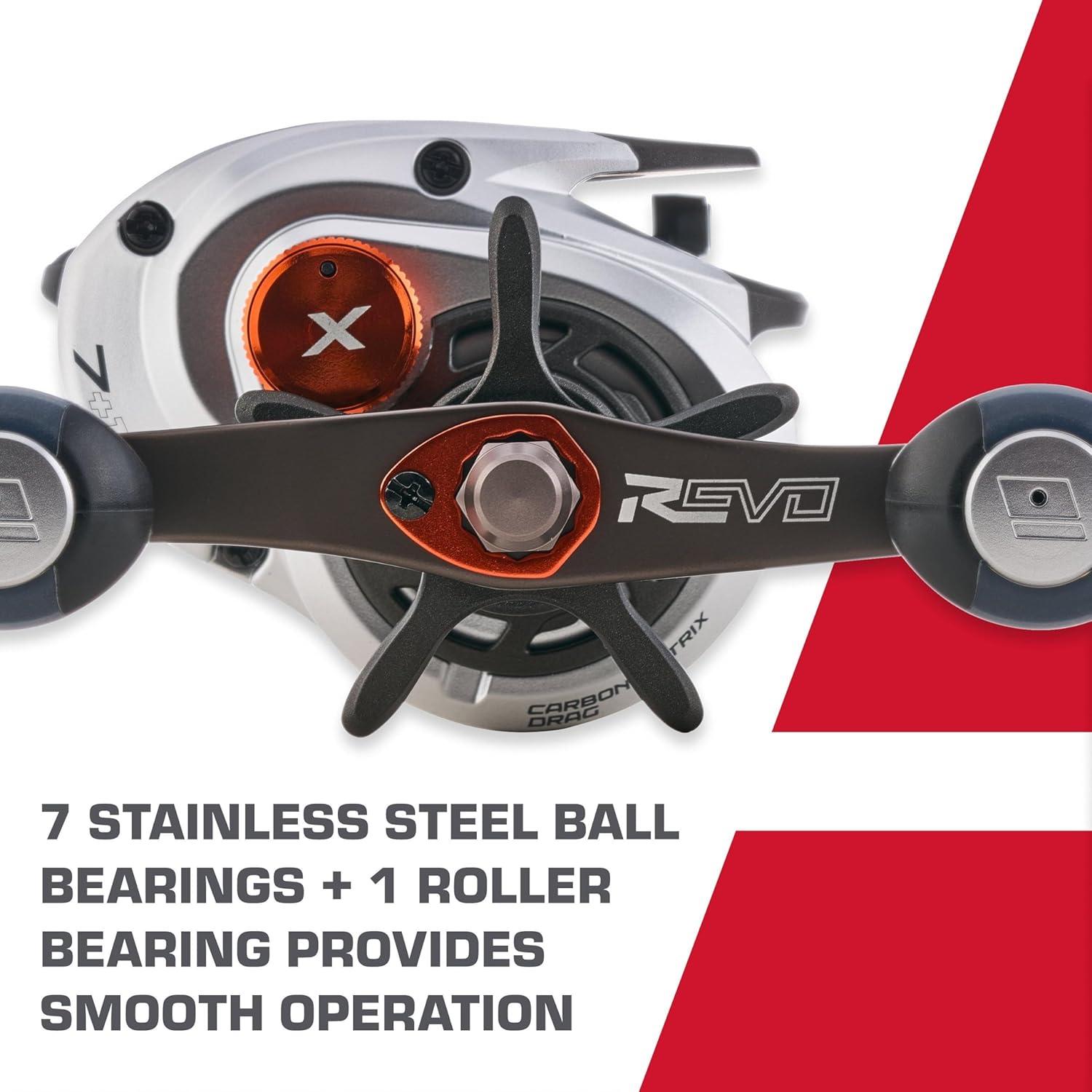 image:imageAbu Garcia Revo X Low Profile Baitcast Fishing ReelNew Model High Speed Left Hand