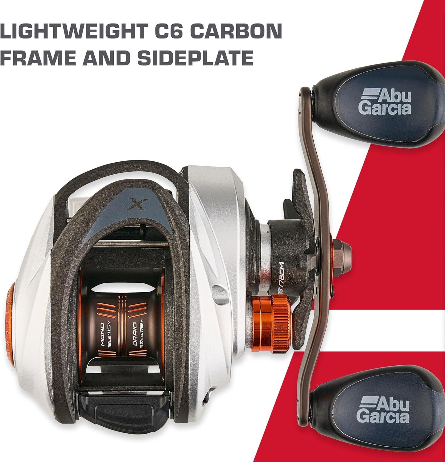 image:imageAbu Garcia Revo X Low Profile Baitcast Fishing ReelNew Model High Speed