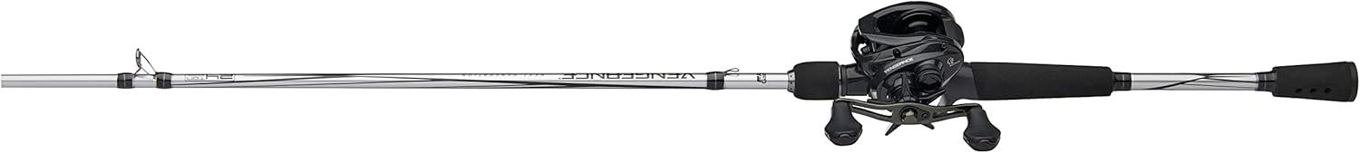 image:imageAbu Garcia Vengeance Low Profile Baitcast Reel and Fishing Rod Combo