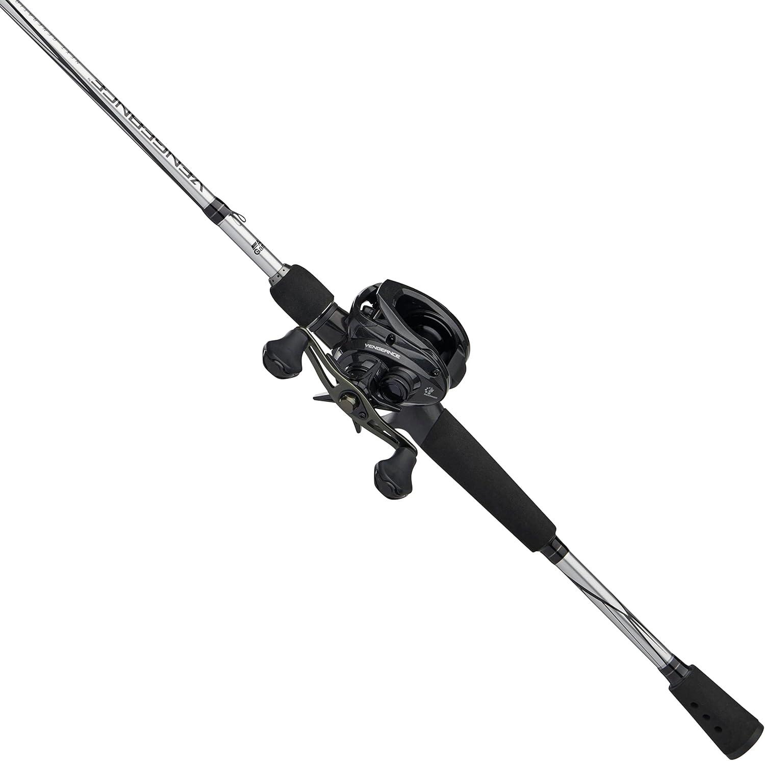 image:imageAbu Garcia Vengeance Low Profile Baitcast Reel and Fishing Rod Combo