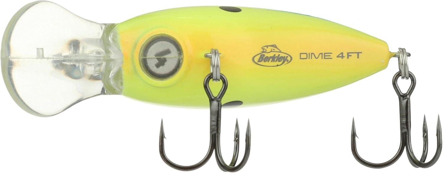 image:imageBerkley Dime Fishing Hard BaitBlack Chartreuse