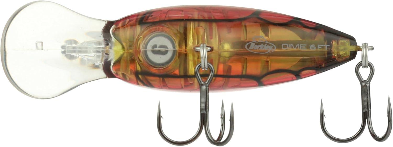 image:imageBerkley Dime Fishing Hard BaitGhost Red Craw